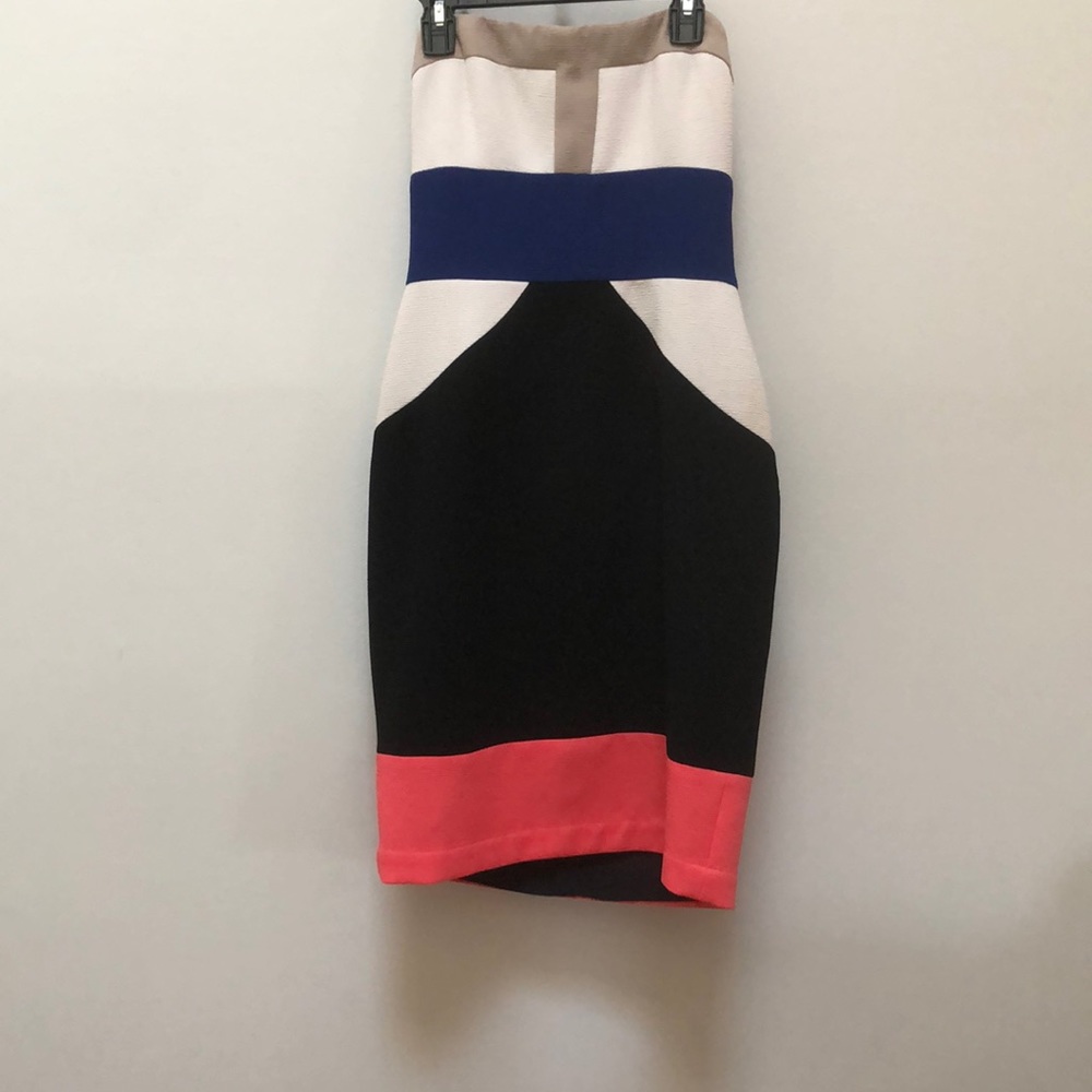 BCBG strapless dress